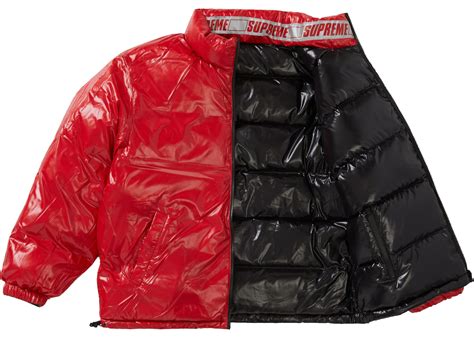 supreme reversible puffy jacket